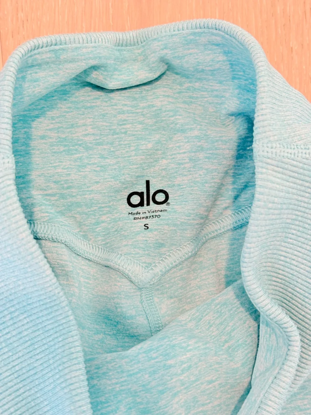 Alo Yoga Alosoft High-Waist Goddess Leggings Light Blue Size S